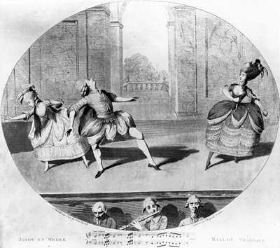 Eine Szene aus dem Ballett 
